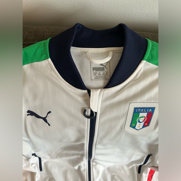 Puma Authentic Italy Italia National Team 2016 Soccer Jacket Men’s Sz: M - Picture 5 of 7